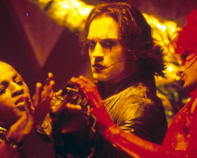 Vincent Perez in The Crow: City of Angels Poster and Photo