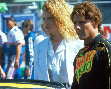 Tom Cruise & Nicole Kidman in Days of Thunder Poster and Photo