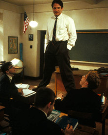 Robin Williams in Dead Poets Society Poster and Photo