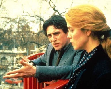 Gabriel Byrne & Greta Scacchi in Defense of the Realm Poster and Photo