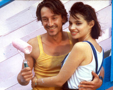 Jean-Hugues Anglade & Beatrice Dalle in Betty Blue Poster and Photo