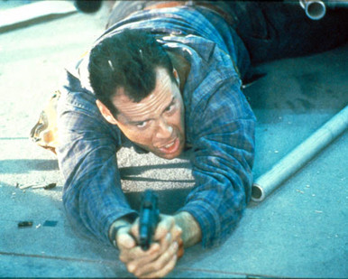 Bruce Willis in Die Hard 2 Poster and Photo