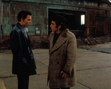 Johnny Depp & Al Pacino in Donnie Brasco Poster and Photo