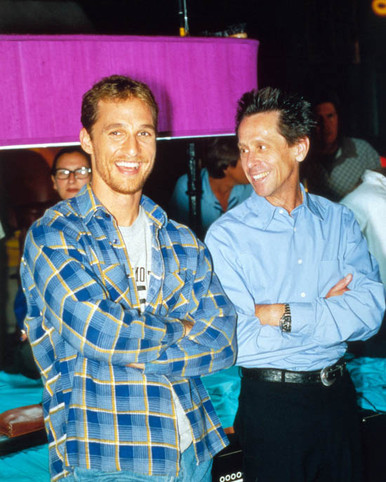Matthew McConaughey & Brian Grazer in ED TV Poster and Photo
