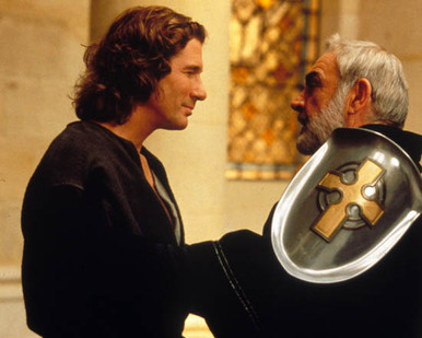 Richard Gere & Sean Connery in First Knight Poster and Photo