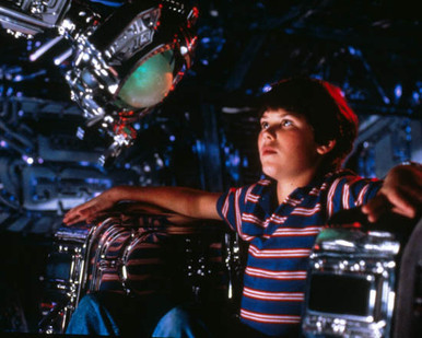 Joey Cramer in Flight of the Navigator Poster and Photo