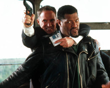 Laurence Fishburne & Robert John Burke in Fled Poster and Photo