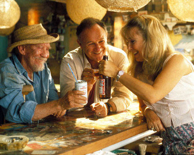 Gene Hackman & Teri Garr in Full Moon in Blue Water Poster and Photo