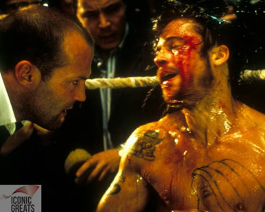 Brad Pitt in Snatch a.k.a. Cerdos y diamantes Poster and Photo