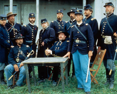 Cast of Gettysburg Poster and Photo