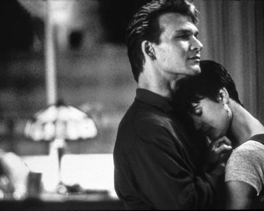 Patrick Swayze & Demi Moore in Ghost Poster and Photo
