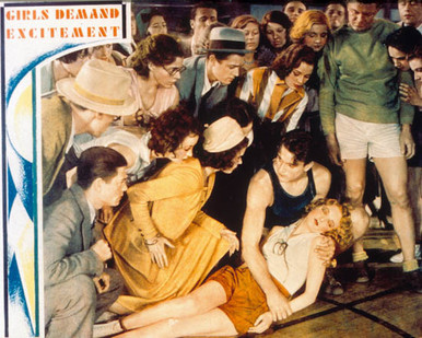 John Wayne & Poster of Girls Demand Excitement Poster and Photo