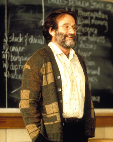 Robin Williams in Good Will Hunting Poster and Photo