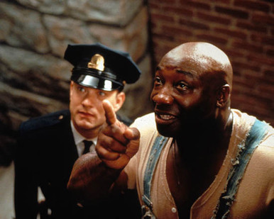 Michael Clarke Duncan & Tom Hanks in The Green Mile Poster and Photo