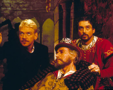 Kenneth Branagh & Charlton Heston in Hamlet (1996) Poster and Photo