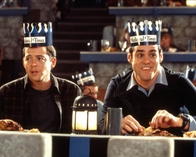 Jim Carrey & Matthew Modine in The Cable Guy Poster and Photo