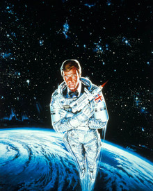 Roger Moore in Moonraker Poster and Photo