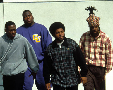 Omar Epps & Ice Cube in Higher Learning Poster and Photo