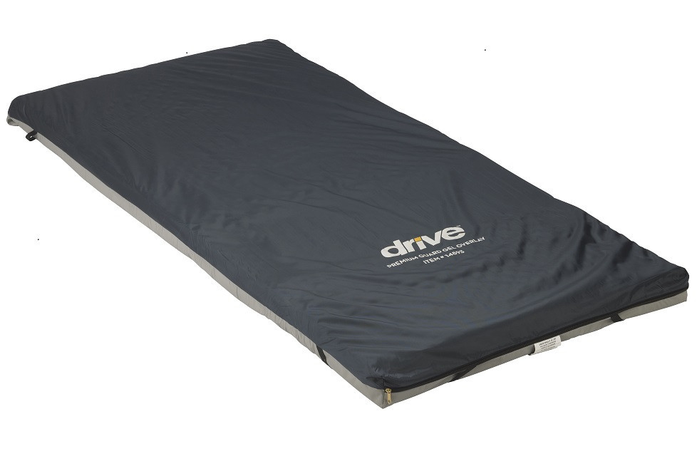 42" Bariatric Premium Guard Wide Gel Foam Mattress Overlay 14901 by Drive