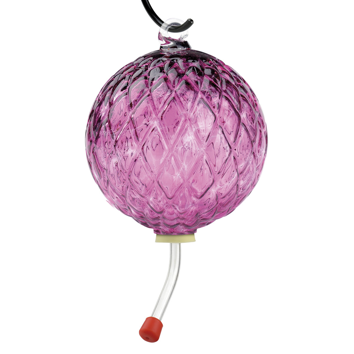 Hummingbird Feeder Assortment Quantity 10 Iron Art Glass Designs