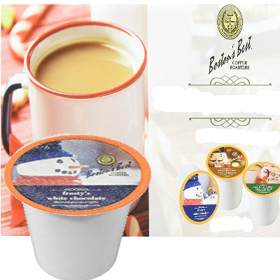 Boston S Best Coffee Roasters Frosty S White Chocolate Coffee Single Cup