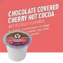 Victor Allen's Coffee Chocolate Covered Cherry Hot Cocoa Single Cup. A classic combination of sweet cherries and creamy chocolate will delight your senses. Compatible with most single cup brewers including Keurig and Keurig 2.0.