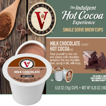 Victor Allen's Coffee Milk Chocolate Hot Cocoa Single Cup. Compatible with most single cup brewers including Keurig and Keurig 2.0