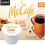 McCafe Toffee Almond Coffee K-Cup® Pod. Savor the flavors of rich, buttery toffee and sweet, roasted almonds. Compatible with all single cup brewers.