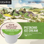 New England Coffee Pistahio Ice Cream Coffee K-Cup® Pod. Crack open the rich, nutty notes of pistachios as you scoop into the sweet, creamy flavor of ice cream with New England Coffee® Pistachio Ice Cream Coffee. Compatible with most or all single cup brewers including Keurig® and Keurig® 2.0.