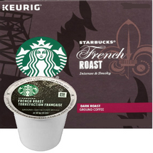  Starbucks French Roast Coffee K-Cup® Pod. Starbucks darkest and boldest and not for the faint of heart. They start with high-quality beans, which can withstand the intense fires that make French Roast what it is, and roast them to their edge. The result is a delectably smoky cup, intense and uncompromising. Compatible with most or all single cup brewers including Keurig® and Keurig® 2.0