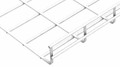WBT High Performance Shaped Wire Cabletray 4" D  x 18" W  White (WBT4X18SWH)