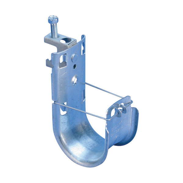 Zinc Plated J-Hook with Beam Clamp for Versatile Cable Management