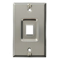 Quickport Recessed Stainless Steel Wallphone Plate (4108W-1SP)