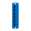 Single-mode Duplex LC 12-fiber Adapter Plate Blue (5F100-2LL)