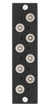 Multimode Simplex ST 8 fiber Adapter Plate (5F100-8ST)
