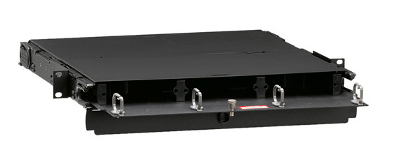 1RU Opt-X 1000i Rack-Mount Fiber Enclosure with Sliding Tray