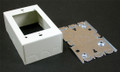 500/700 Series Single-Gnag Switch and Receptacle Box Ivory (V5748)