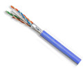 Shielded Cat6A 10Gig Plenum Data Cable 1000 feet (6F-272-2B)