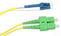 LC - SC/APC Singlemode Duplex Fiber Optic Patch Cords