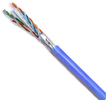 Shielded Category 6+ Plenum F/UTP (ScTP) Cable - Mercommbe