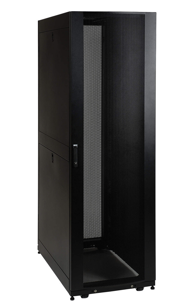 42U SmartRack StandardDepth Server Rack with Doors & Side Panels