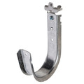 4" J-Hook Cable Support with Hammer-on Beam Flange Clip (WI-JH64ACM24)