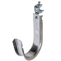 4" J-Hook Cable Support with 360 degree Rotating Beam Clamp  (WI-JH64ACPBC)