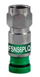 Compression F Connector for RG6 Plenum (FSNS6PL-25)