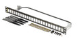 24 Port Unloaded Shielded Flat Panel (OR-PHDTKSU24)