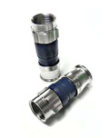 Universal RG6 Plenum Compression F Connectors 50 pack (EX6XLPLPLUS-B50)