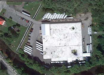 Global Custom Decorating Facility Arial View