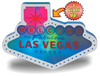 WTLV Light-Up Sign is an element shaped and painted like the las vegas sign and lights up and attaches to drinkware.