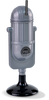 21oz Plastic Microphone shaped yard cup with a custom logo