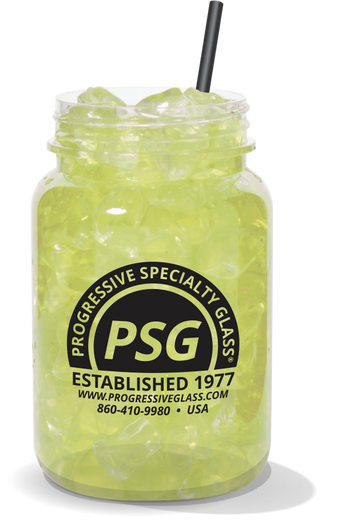 24oz Plastic Mason Jar is a clear plastic cup in the shape of a mason jar with custom logo printing